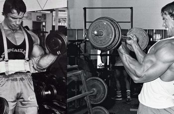 Arnold biceps curl