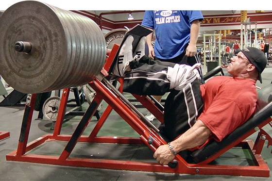 friday: shoulders and legs workout