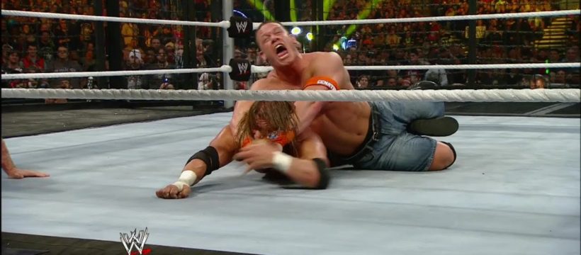 john cena win raw elimination chamber