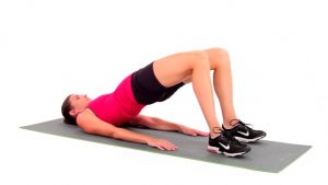 Lying hip raise