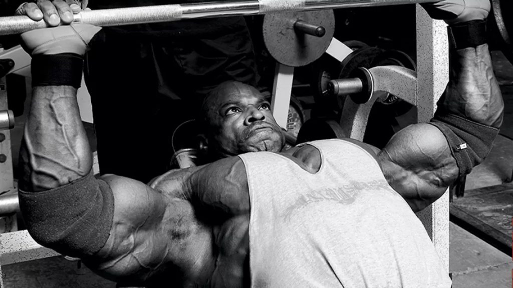 Ronnie Coleman bench press