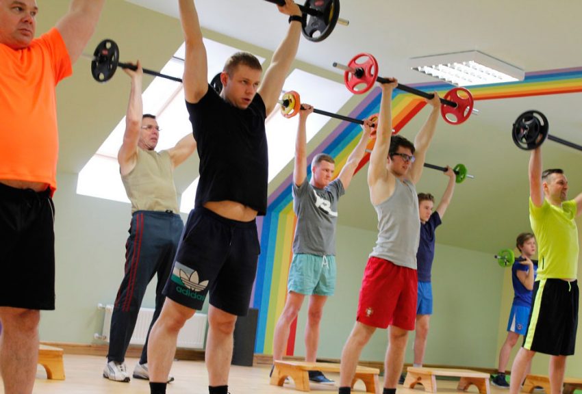 sample workout program for beginners