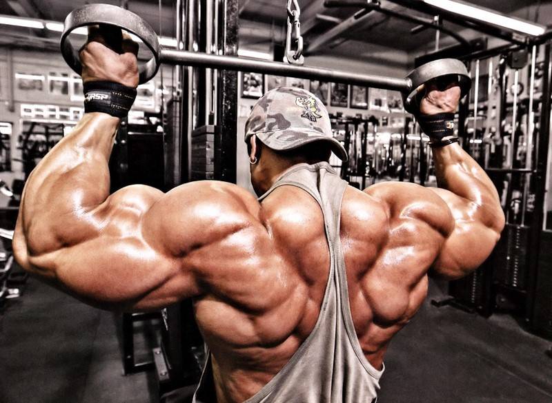 wednesday: back and biceps workout